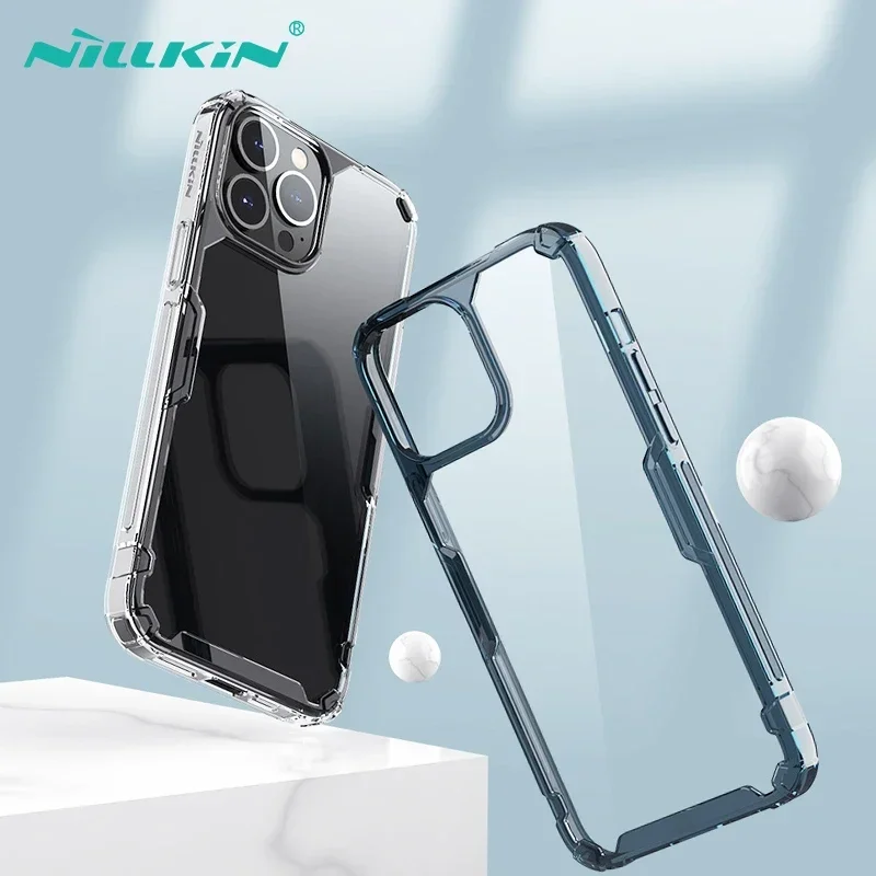 Чехол NILLKIN Nature TPU для iPhone 16 Pro Max, прозрачный мягкий силиконовый чехол для iPhone 16 Pro Max Чехол NILLKIN Nature TPU для iPhone 16 Pro Max, прозрачный мягкий силиконовый чехол для iPhone 16 Pro Max