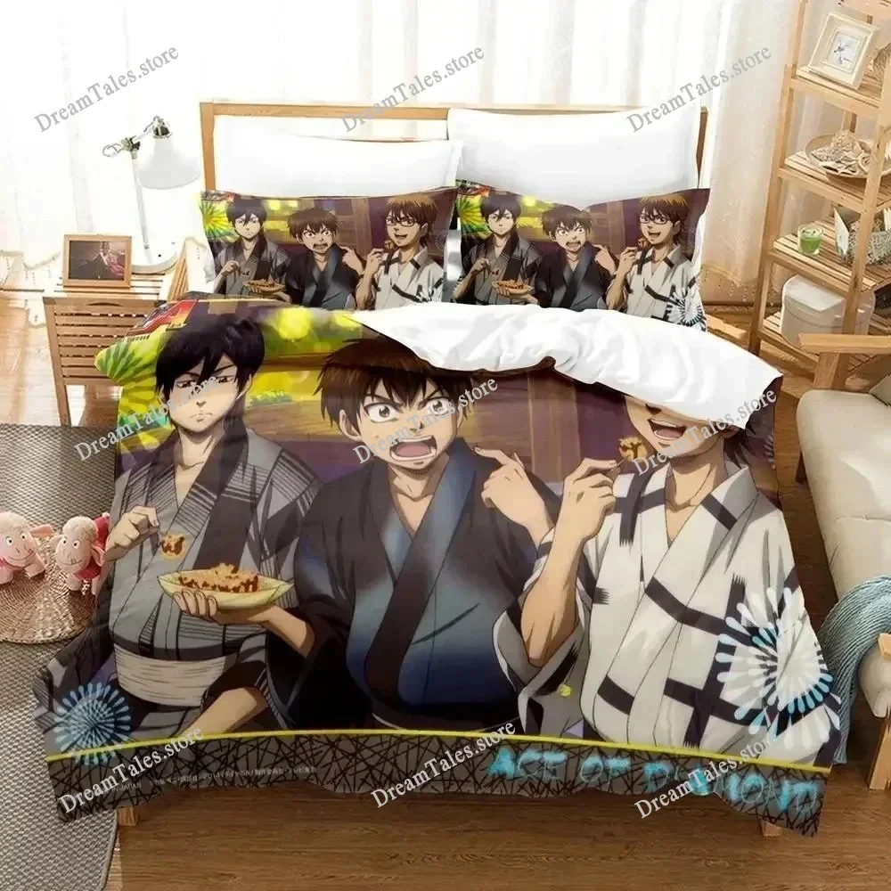 Ace Of Diamond Cartoon Poster Sheets Quilt Covers Bedding Dormitory Sheets Bedding Set Soft Warm Bedding Set Home Textileextile7