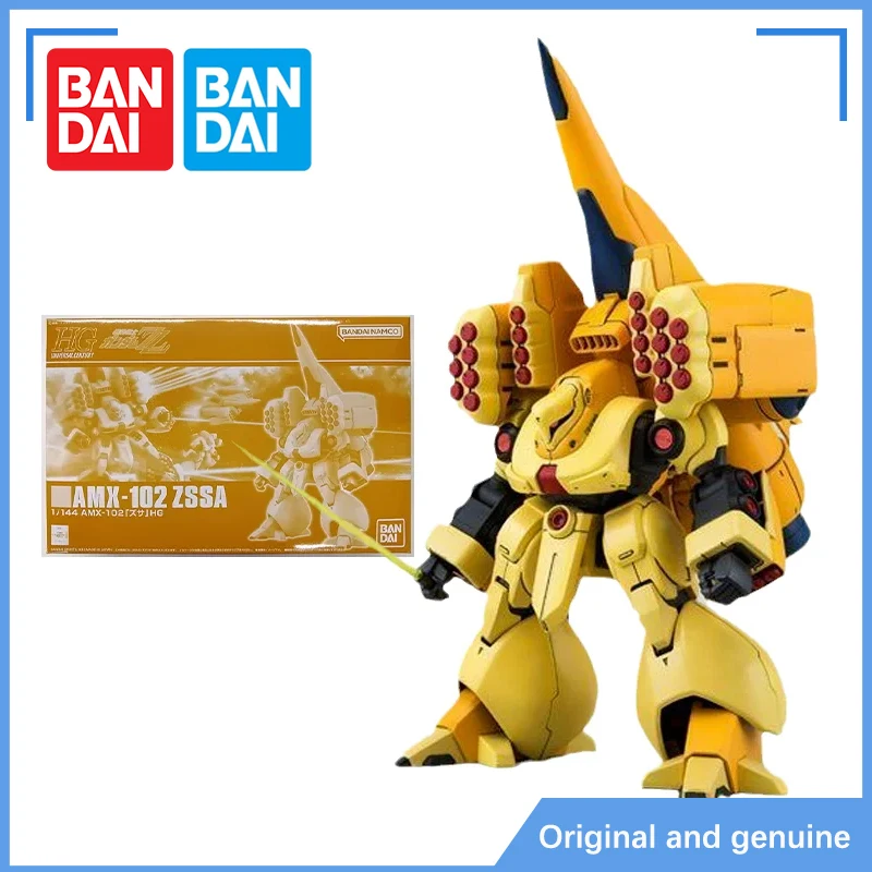 Voorraad Bandai Originele Gundam Anime HGUC 1/144 AMX-102 ZSSA PB Limited action figure speelgoed Collectie model kinderen gift