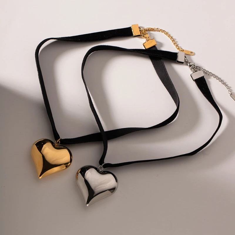 Unregelmäßige Geometrie Anhänger Edelstahl Männer Frauen Mode OL Wachs Seil Kreis Halsketten Charme Schmuck – Detail 3