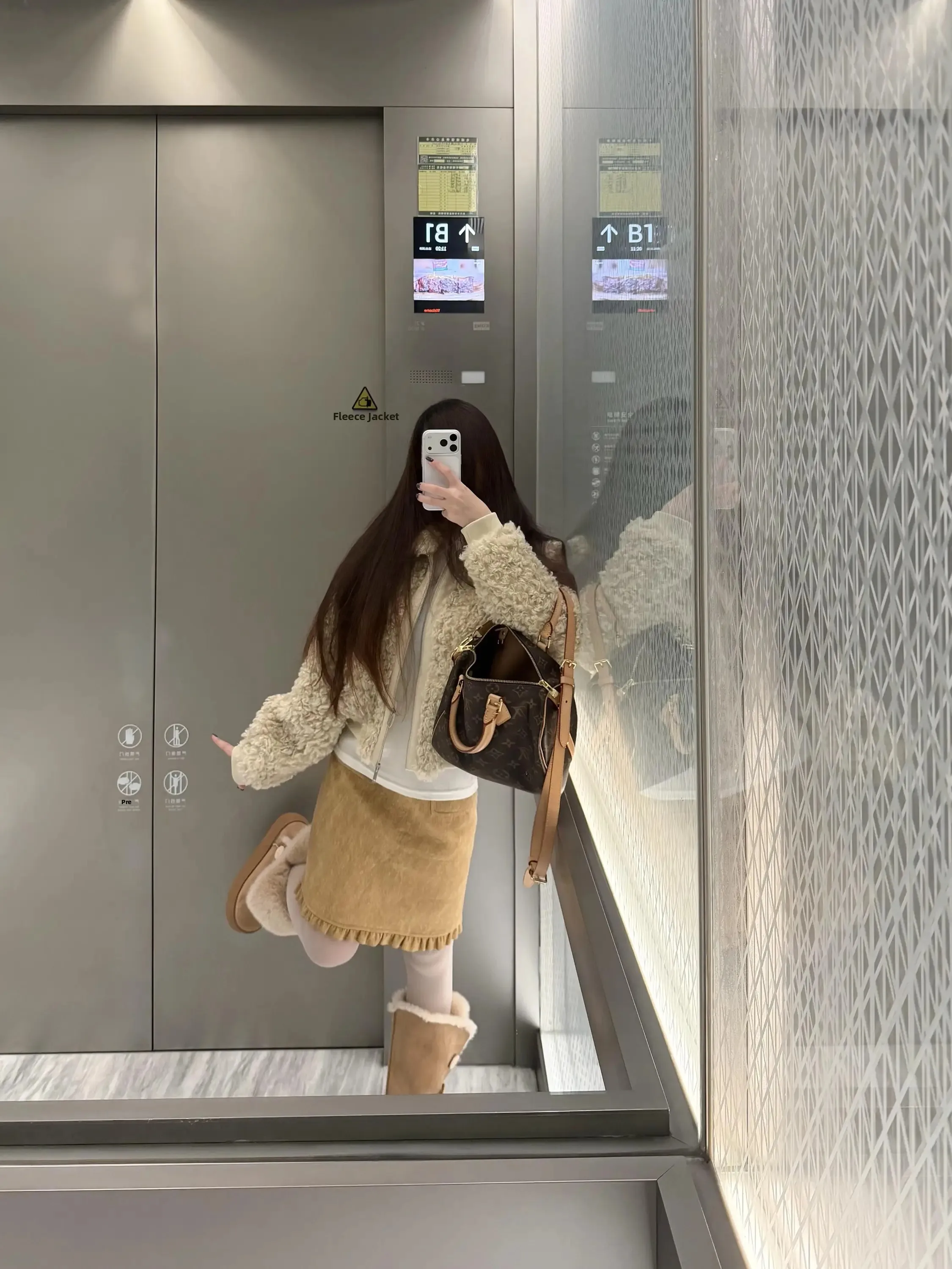 Retro Yellow Faded A-Line Midi Skirt Women's Straight Korean Style Half-length Autumn Winter New Fashion Versatile Midi Skirt
