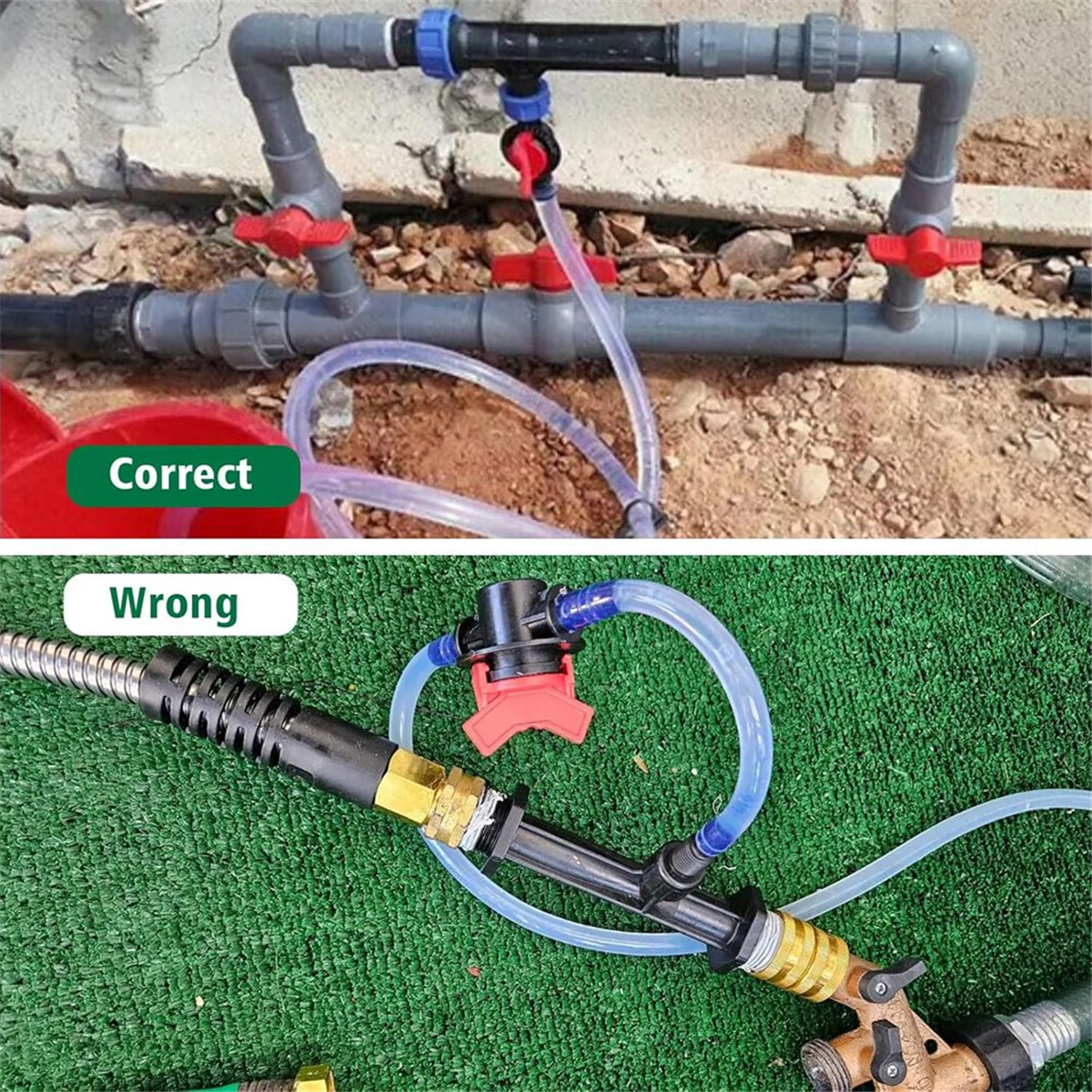 ABJZ Irrigation Venturi Fertil - Fertilizer Injector Venturi 3/4 Inch recension och pris