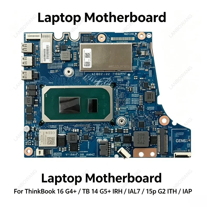 Laptop Motherboard for Lenovo ThinkBook 16 G4+,14 G5+,15p G2 IRH IAL7 ITH IAP Notebook Replacement Part