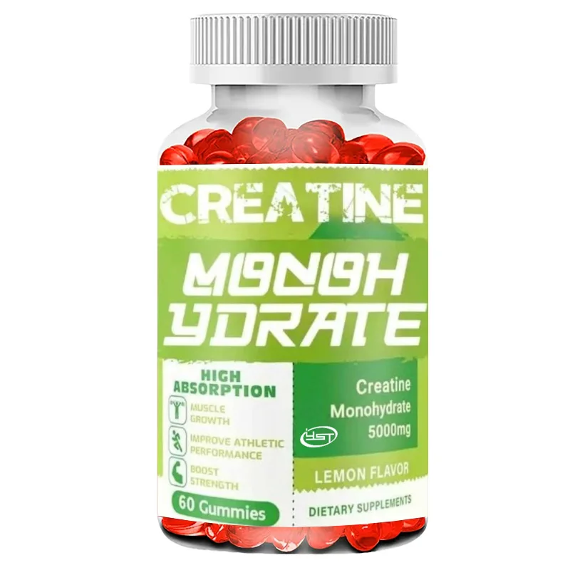 

Water Creatine Gummies 5g-60 Lemon Gummies