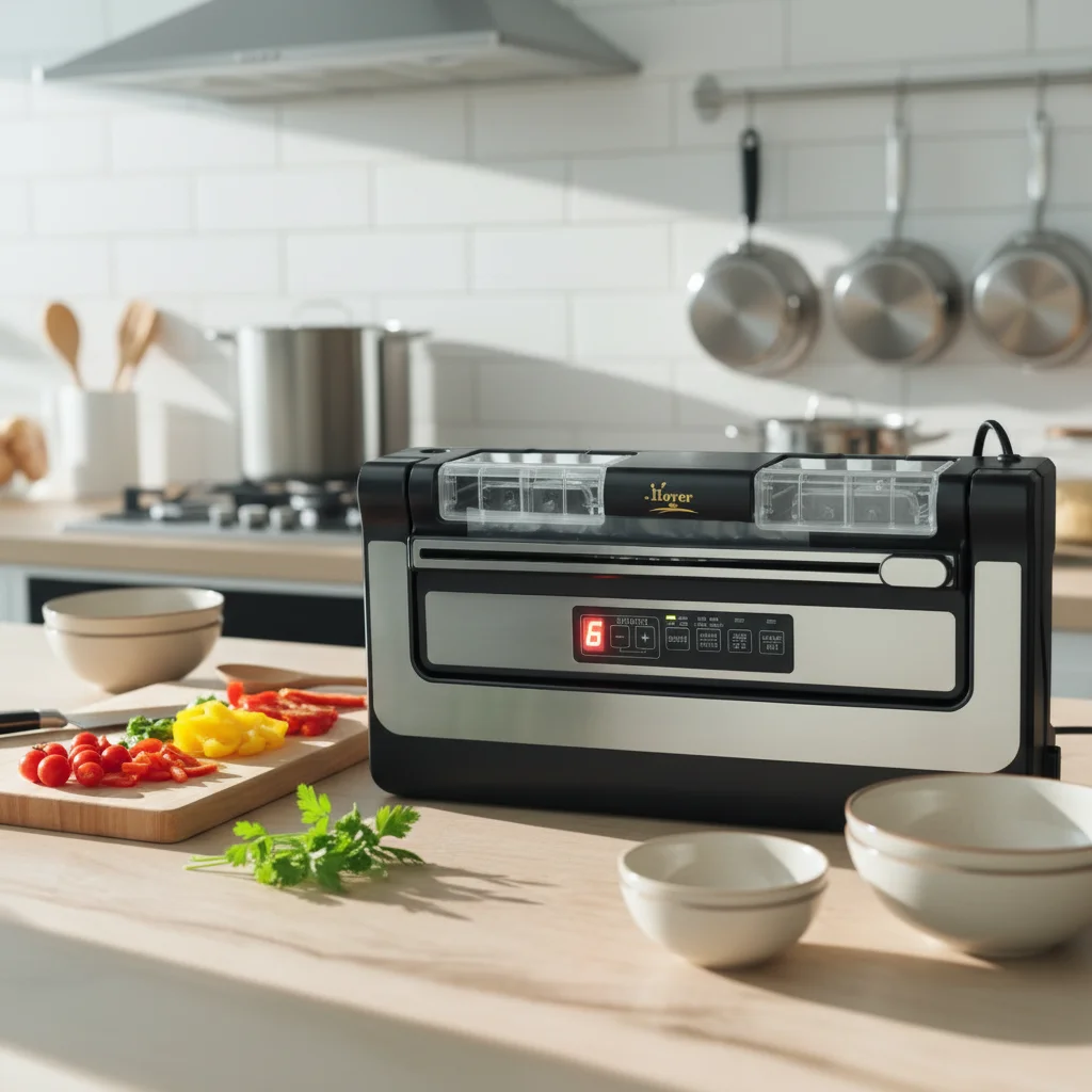 

HOVER PW300A Electric Automatic Vacuum Sealer for Food Commodity Bags Bottles FCC Certified 110V/220V Competitive Price 1-Year
