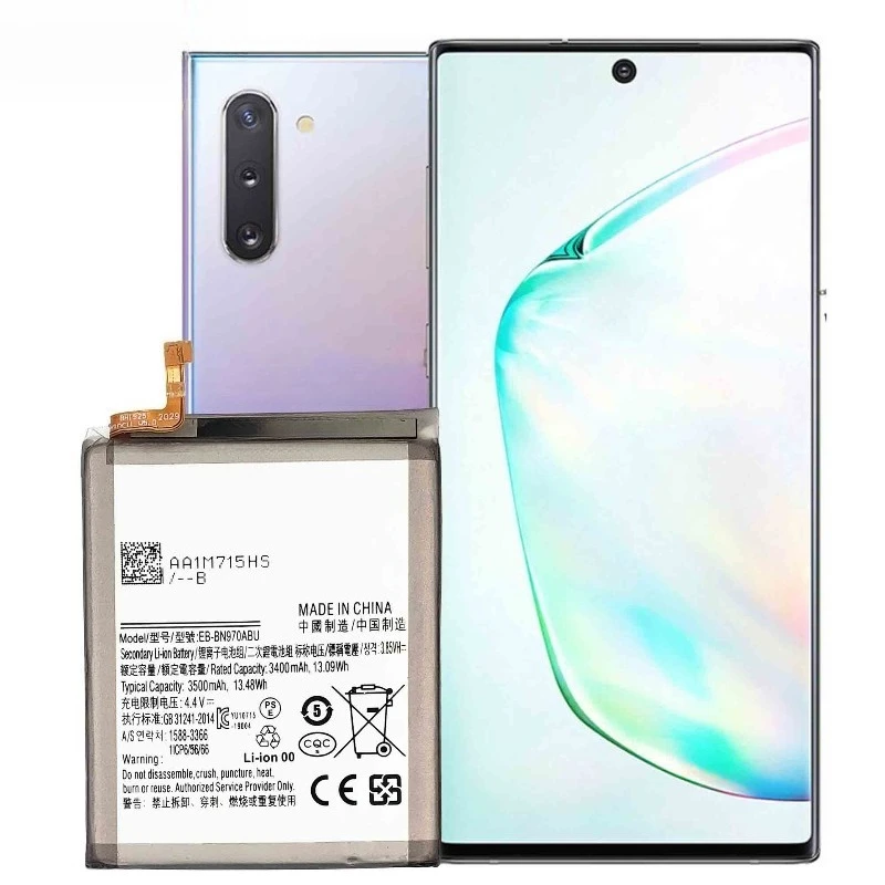 Batería de repuesto EB-BN970ABU para Samsung Galaxy Note 10 4G/5G N970 N970F N970U N970U1 baterías de teléfonos móviles 3500mAh + herramientas