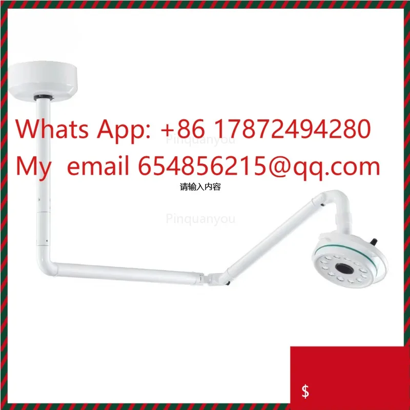 Durable Hanging LED Medical Examination Light: Electric-Powered for Hospitals & Clinics