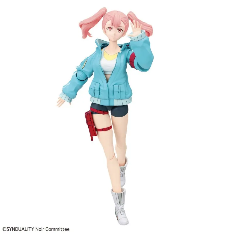 Bandai Original Genuine Synduality Noir Ellie Figure-rise Standard Kawaii Anime Girl Assembly Model Action Figures Toys Gift