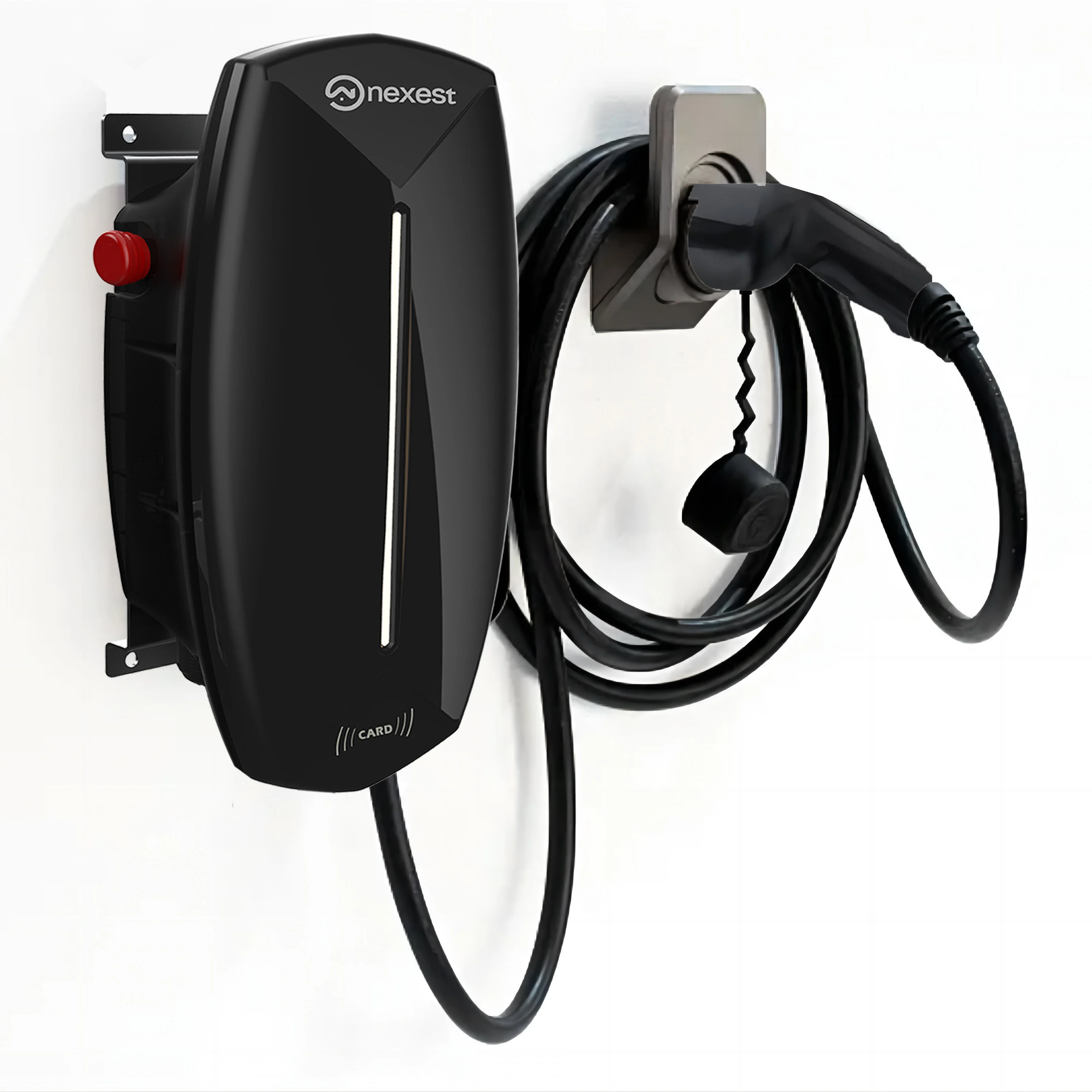 Bâle est-EV Fast Vope2 Wallbox Car, EV Charging, Electric Vehicle Charging Station, App Control, 7KW, 22KW AC, IEC 61851