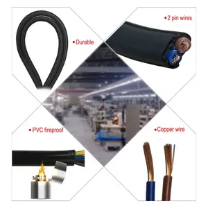 2Pin I Efficience Cable, IEC320 C7, Dell -Kabel für Portatel, Canon, Epson -Drucker, Radio -Lautsprecher, PS4, Xbox One S 10 Hauptumsatz von EPSOM - №2