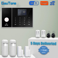 GauTone Security Protection 2G GSM WiFi Tuya Smart Life Alexa Home Automation Motion Door Magnetic Sensor Alarm Security System