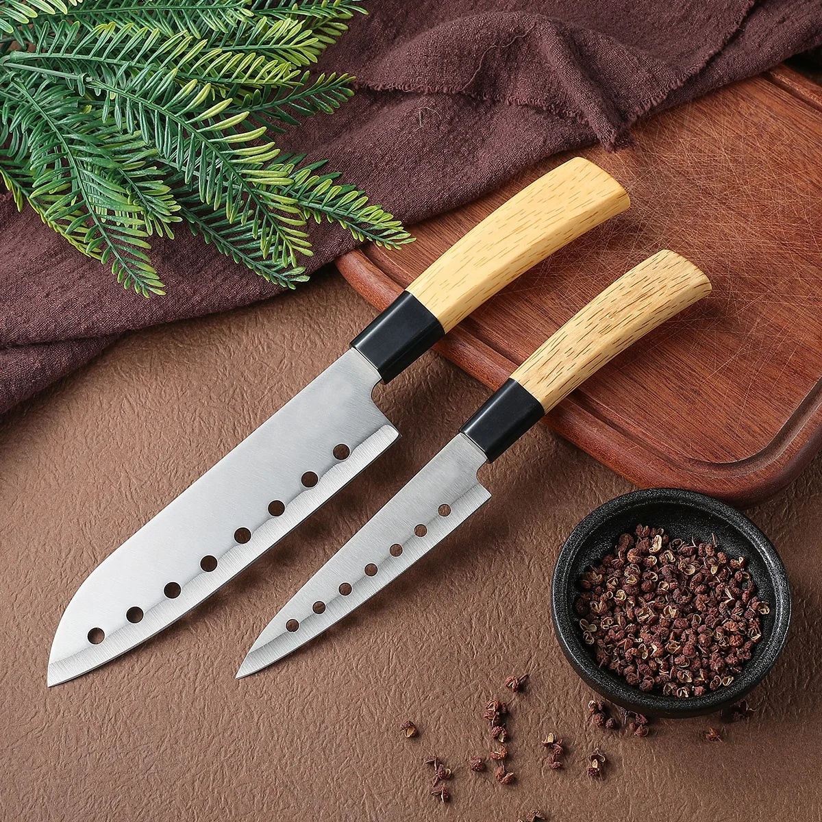 Stainless Steel Kitchen Knives Meat Slicing Cleaver Japanese Chef Knife Meat Fish Cutting High-Quality Cooking Cutter