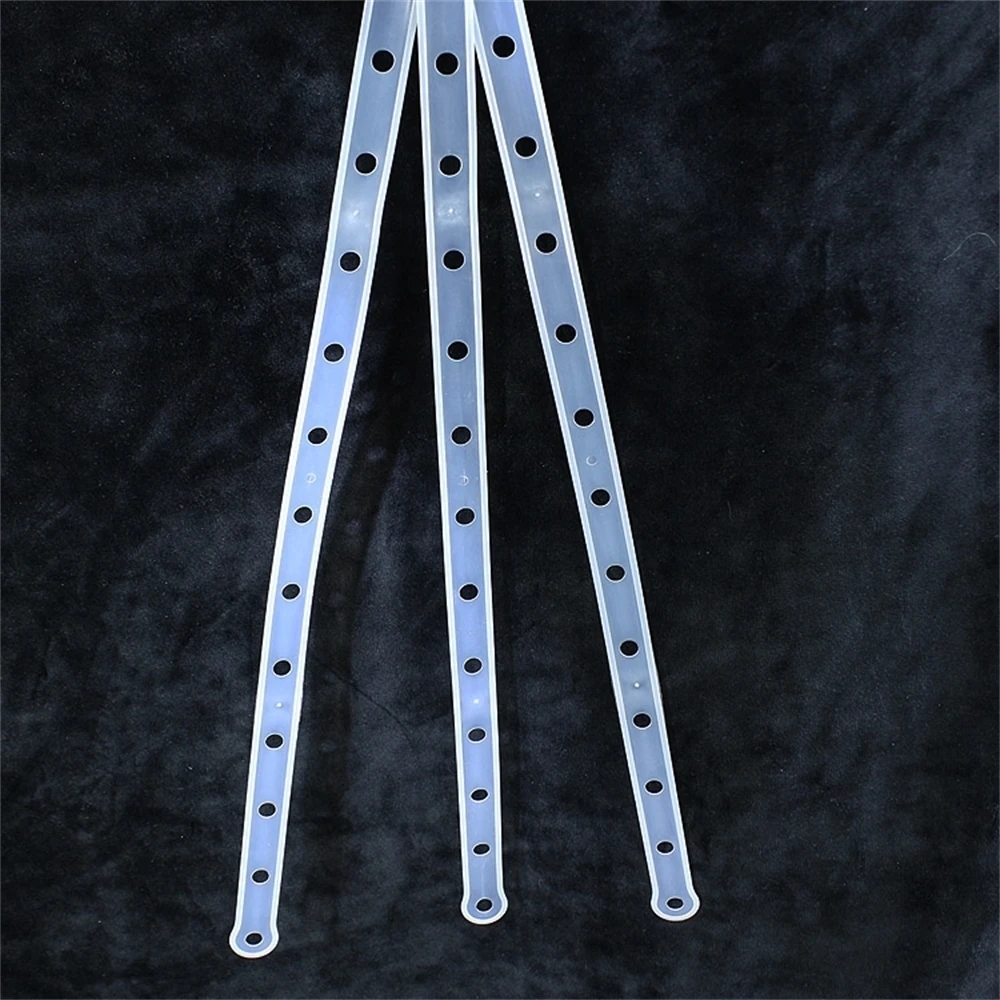 Hanger Connector Strips 14 Holes, Plastic Hanger Grip Accessories, Clothes Suits Coordinates Storage Display Drop Hanging Strip