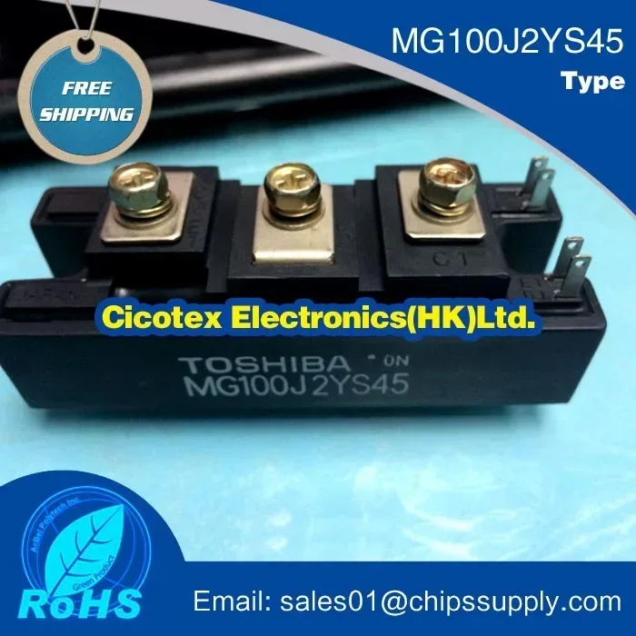وحدة MG100J2YS45 MG 100J2 YS45 N CHANNEL IGBT (مفتاح طاقة عالي، تطبيقات التحكم في المحرك) MG100J2YS-45