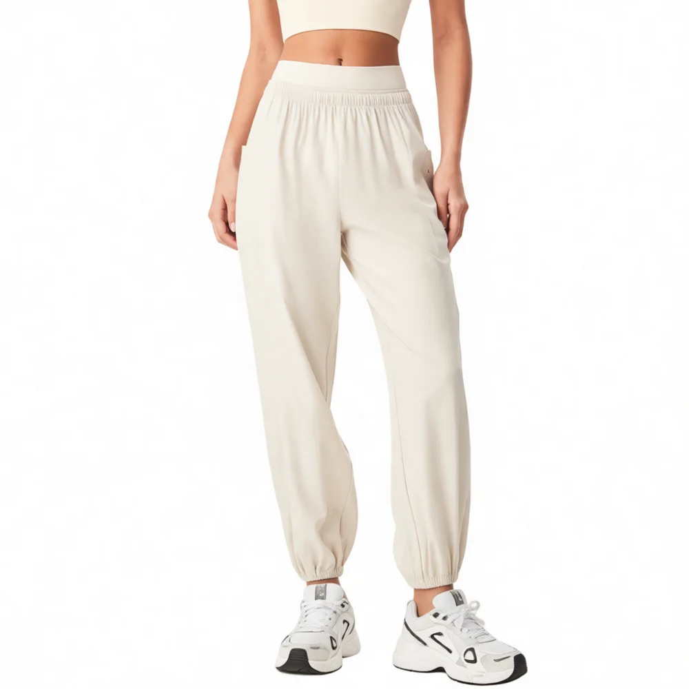 Slimming Yoga Pants Women High Waist Sport Leggings Quick Dry Fitness Trousers Running Athletic Casual Breathable Joggers