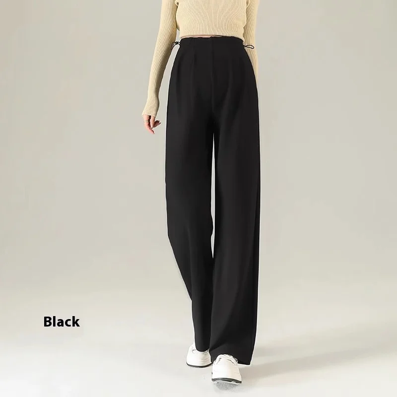 السراويل الأمومة الربيع والخريف ملابس خارجية لا دعم بنطال ذو قصة أرجل واسعة الخريف الحمل لا تجنب البطن السراويل الأمومة Wea