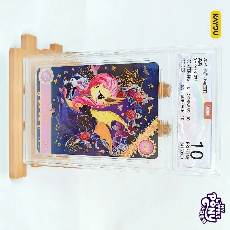 

Kayou Genuine My Little Pony Fluttershy 10 SGR Редкая Коллекционная карта аниме OCD с градуировкой Идеальный подарок для фанатов и коллекционеров