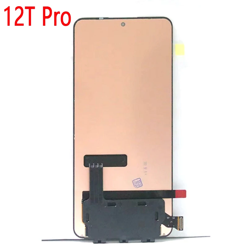 AMOLED Screen For Xiaomi 12T Mi 12T LCD Display Touch Screen Digitizer Repair Parts For Xiaomi 12T Pro 22081212UG LCD Display