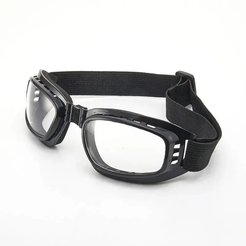 

3PCS Foldable Retro Windproof Motorcycle Goggles Ski Snowboard Off-Road Dustproof Eye Protection Glasses