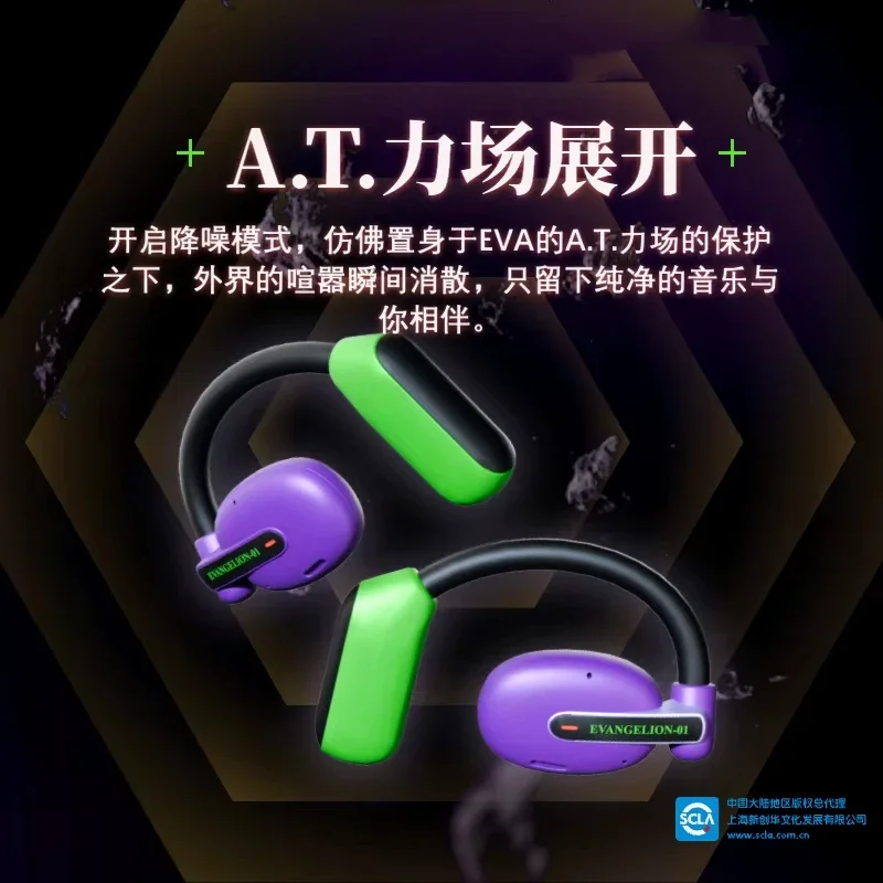 Горячая Распродажа, новые открытые Bluetooth-наушники Xiangbizi EVA-01, фирменные фирменные наушники с активным шумоподавлением для игр/спорта, умные наушники, работа с