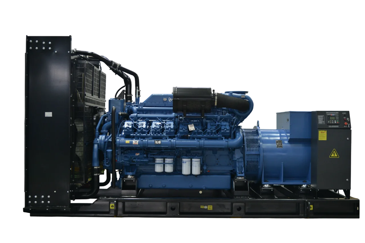 1500KW Yuchai مجموعة مولدات الديزل محطة الطاقة الصناعية الصامتة عازلة للصوت لمصنع البناء طاقة احتياطية