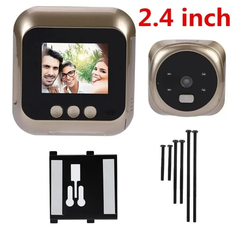 

2.4 inch Video peephole Digital Door Camera Doorbell 160 Degree Angle Peephole Viewer video Eye Door Doorbell Outdoor Door Bell