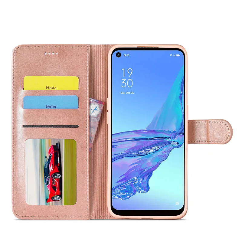 For Oppo A53 2020 Case Leather Luxury Phone Case On Oppo A53S 2020 Case Flip Magnetic Wallet Cover For Oppo A53 2020 Case Hoesje