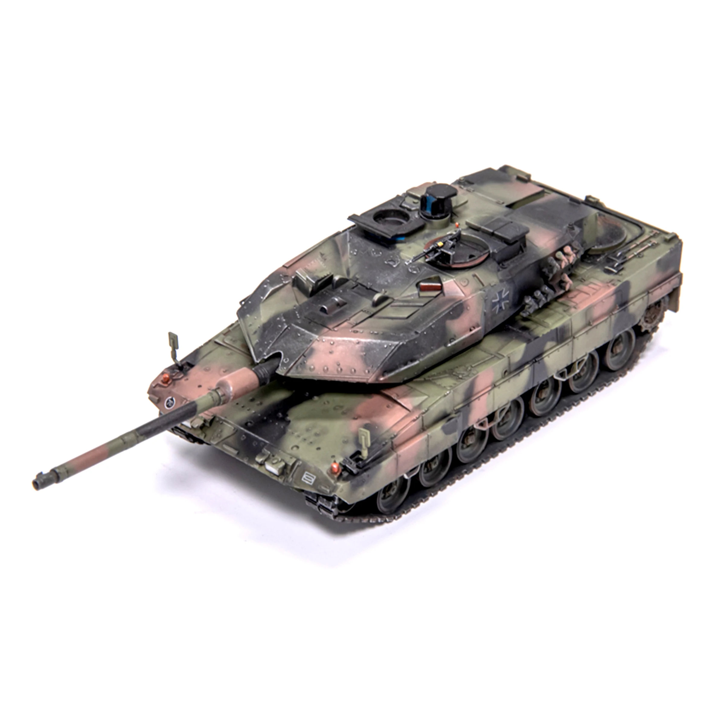 1/72 AM German L2A6EX main battle tank model three color camouflage finished product model