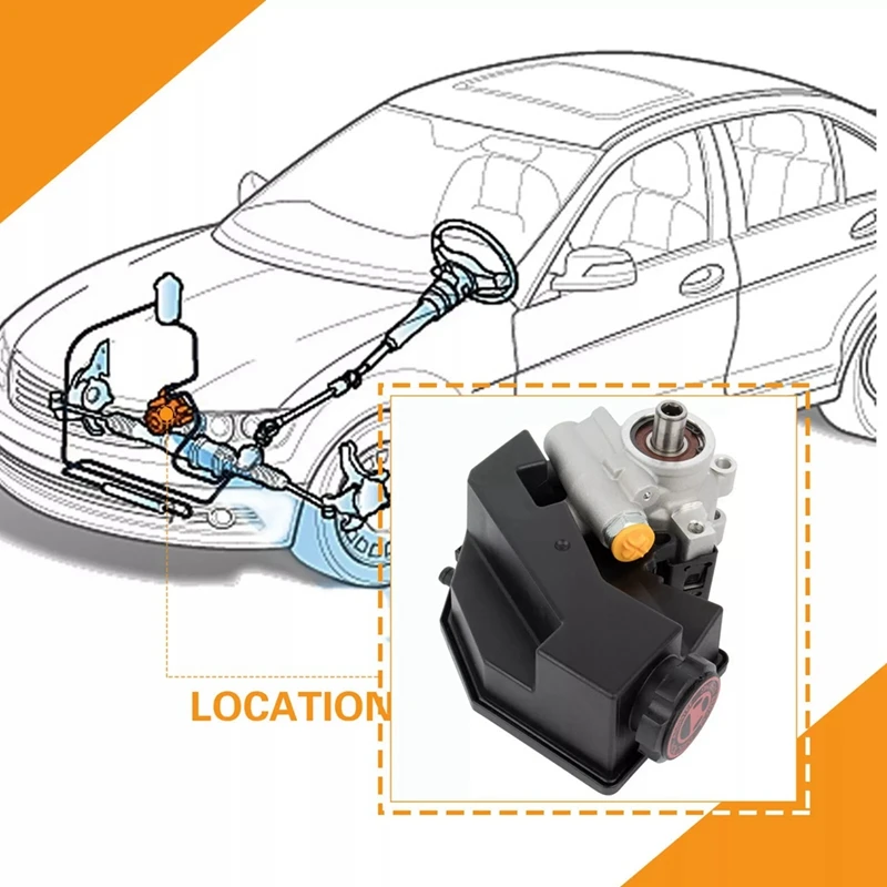 Car Steering Power Pump 52088278AC For JEEP Laredo 4.0L