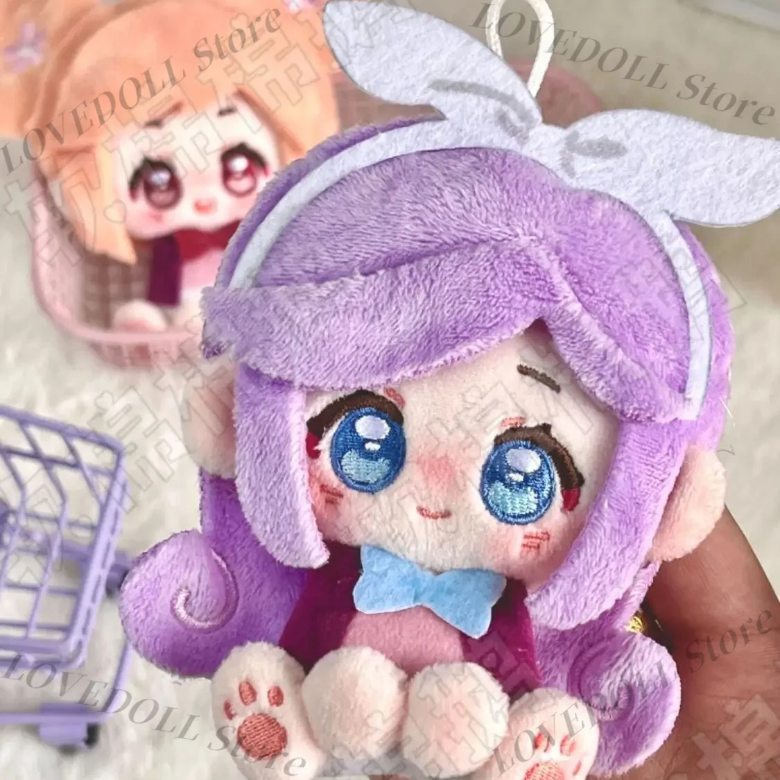 

10cm Original Flower Fairy Xian Anan Kawaii Girl Game Cotton Doll Pendant Toy Anime Cosplay Plush Stuffed Keychain Gift