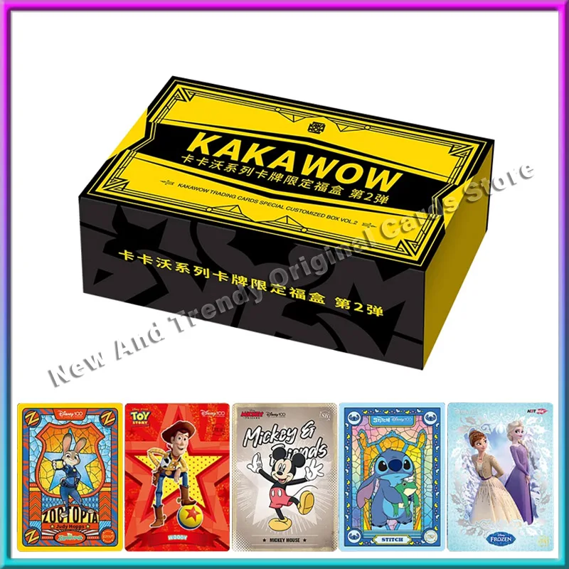 Original Kakawow HOTBOX Cards Collectible Series Limited Blessing Box Limited Sale Blind Box Gift