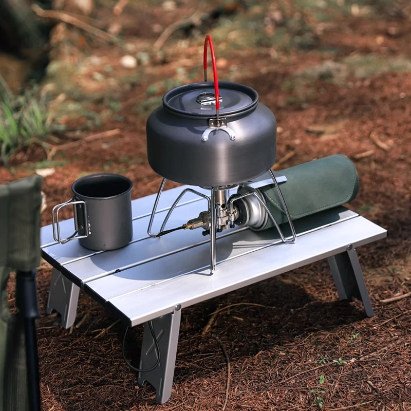 Outdoors Camping Mini table Ultralight portable Aluminium alloy Foldable Table for Picnic BBQ Super small casual table Tent camp