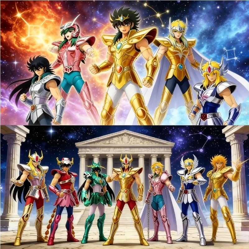 

В НАЛИЧИИ: Набор фигурок Saint Seiya Myth Cloth EX Bronze Saints V1 к 20-летию серии