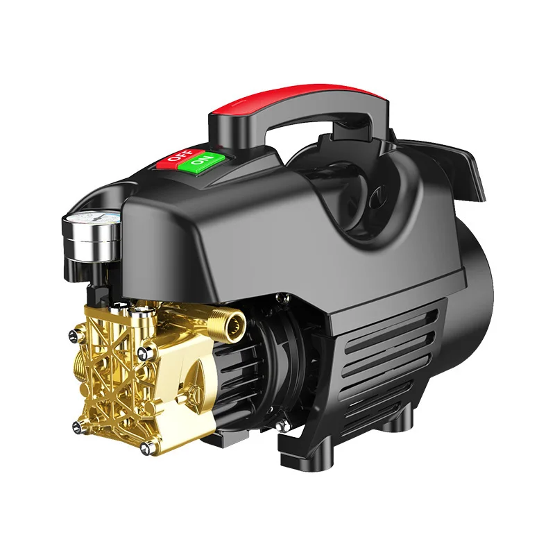 

High pressure water gun household 220v floor washing high power booster pump brush car cleaning machine others