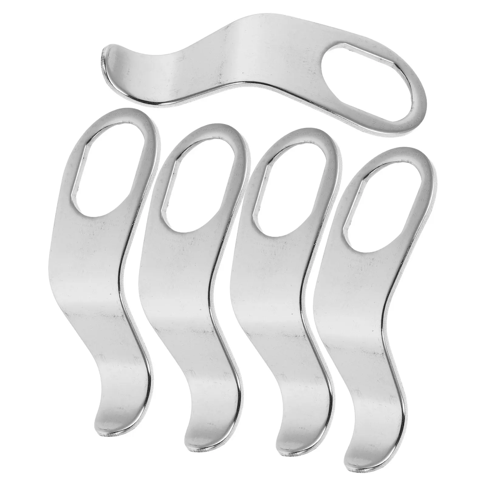5PCS Stainless Steel Finger Pull - Compartment Cam Lock Finger Pull For Rv Trailer Camper Drawers Cabinet Door Hatch Hardware