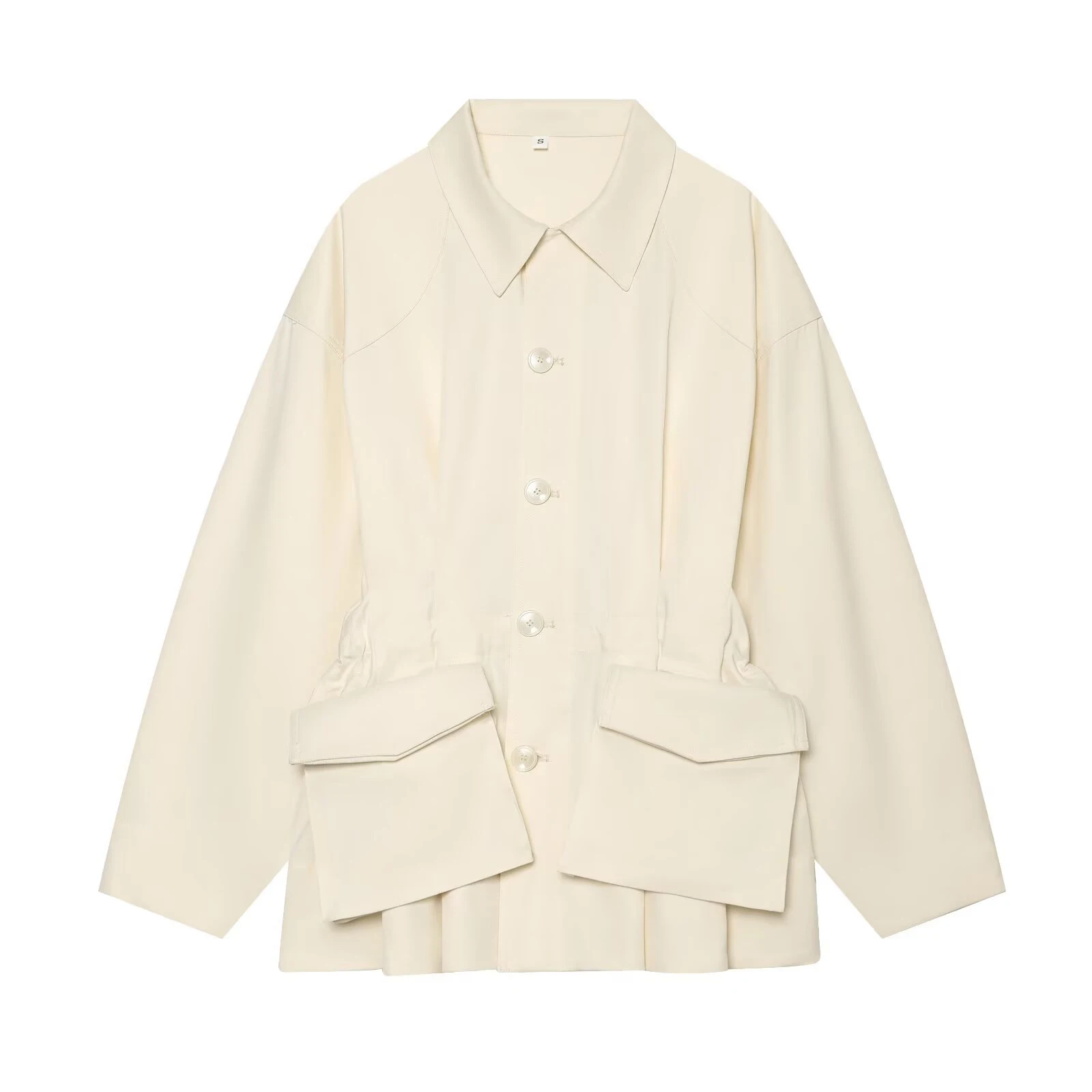 Europäischer und amerikanischer Stil 2026: Neue modische, vielseitige Damen-Sommerjacke mit langen Ärmeln und Reverskragen für den Arbeitsweg – Detail 3