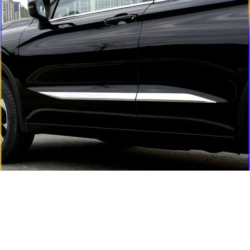 

Car accessories FIT FOR Mitsubishi Outlander 4 GM GN 2022 2023 2024 2025 chrome Kit Side Door Car Body Molding Cover Trim