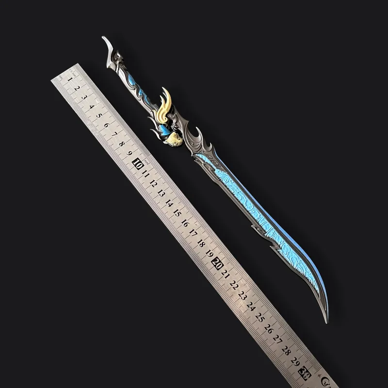 Naraka:Bladepoint 사무라이 롱 소드 게임 주변기기 코스프레 카타나 소품 장식품 취미 발렌타인 선물 세이버 야외 장난감