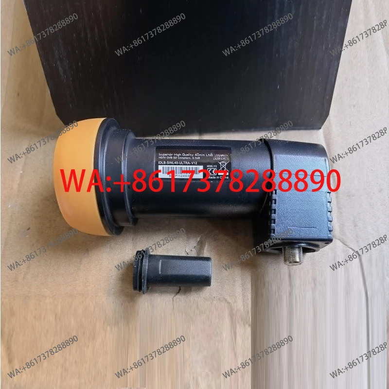 LNB de Banda Ku de Alto Ganho e Baixo Ruído com Oscilador Local Duplo 9750/10600, Entrada Única, Modelo Big Blackhead