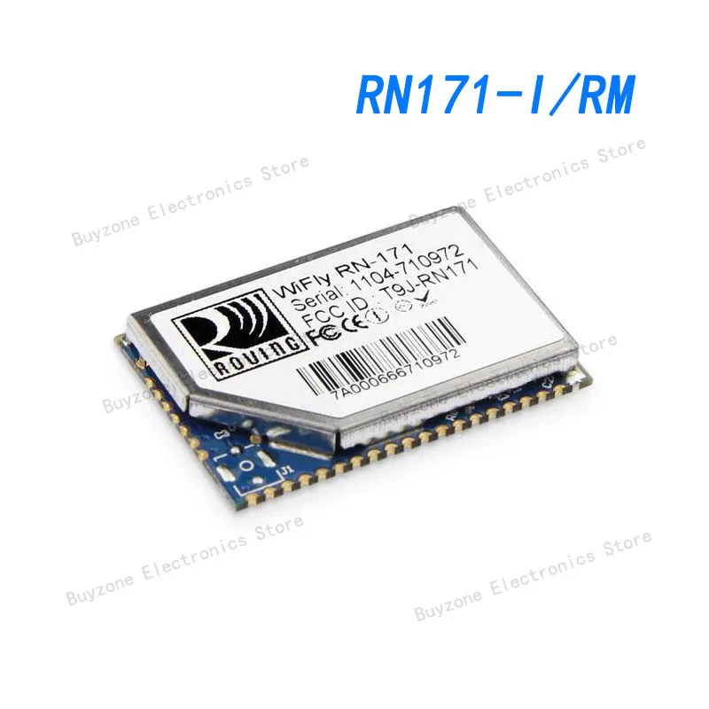 

RN171-I/RM WiFi Modules - 802.11 WiFly GSX 802.11b/g Mod, Industrial Temp