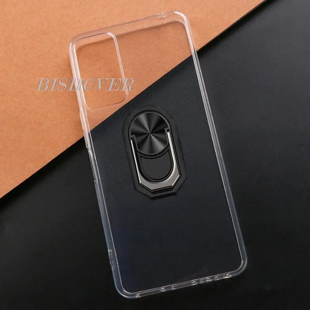 Shockproof Ring Holder For TCL 40 NxtPaper 4G 40 SE XL X XE 40R 5G 406 408 405 Case Soft Silicone TPU Protective Holder Cover