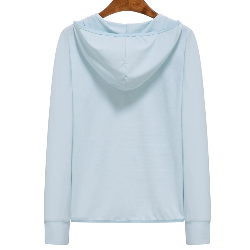 Night Running Reflective Jacket UPF50+ Couple's Hoodie with Thumb Hole Cuff Hidden Pocket Sun Protection