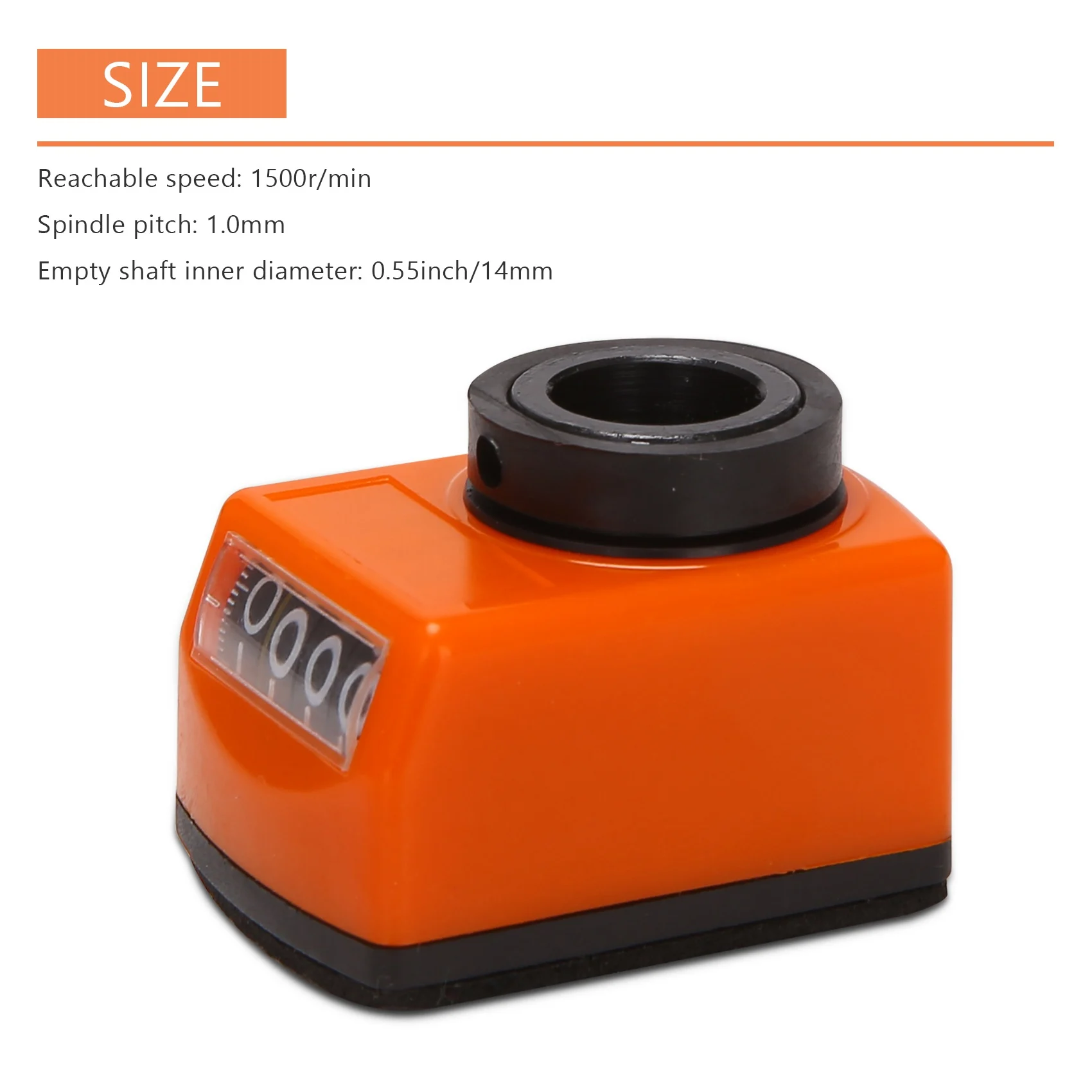1PCS 14mm Position Indicator Counter 4-Digit Position Display Digital Position Indicator Machine Tool Industrial Counter Vogue