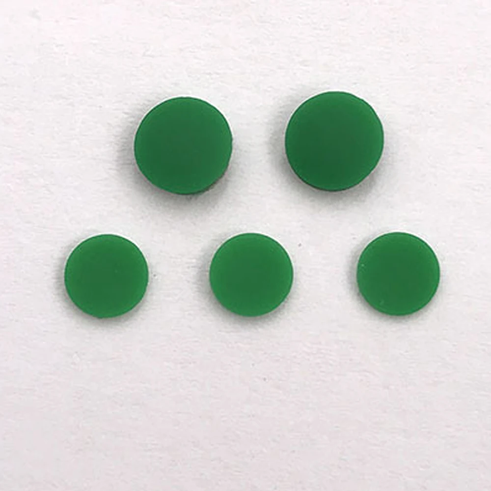 مسامير غطاء غبار ل GBA SP لعبة وحدة التحكم ثقب غطاء أزرار المطاط سدادة مطاطية