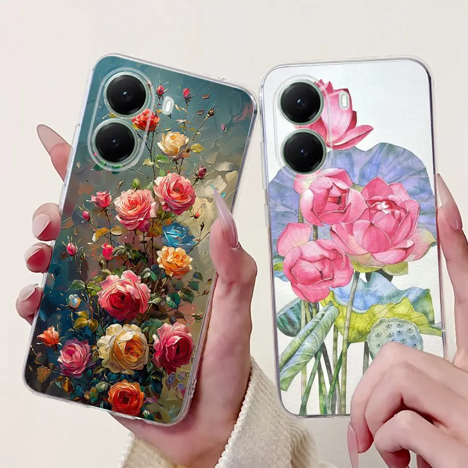 حافظة لهاتف Xiaomi Poco X7 Pro 5G 2025 حافظة فاخرة من السيليكون الناعم من الرخام لهاتف Xiaomi Poco X7 X 7 Coque PocoX7 X7Pro Funda #4