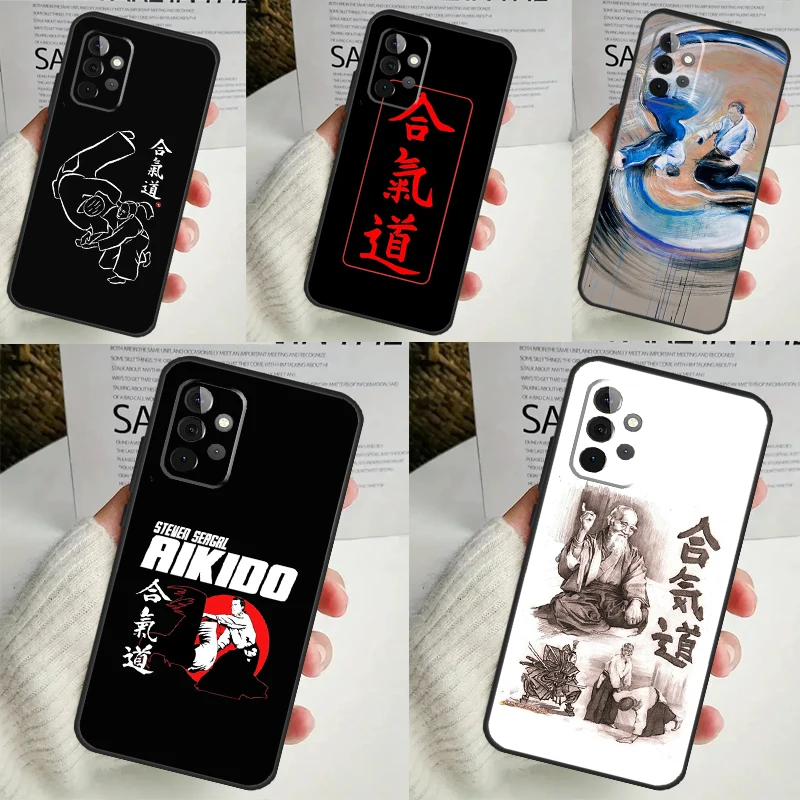 Aikido Cover For Samsung Galaxy A34 A35 A14 A15 A25 A53 A33 A13 A52 A32 A12 A51 A71 A54 A55 Case