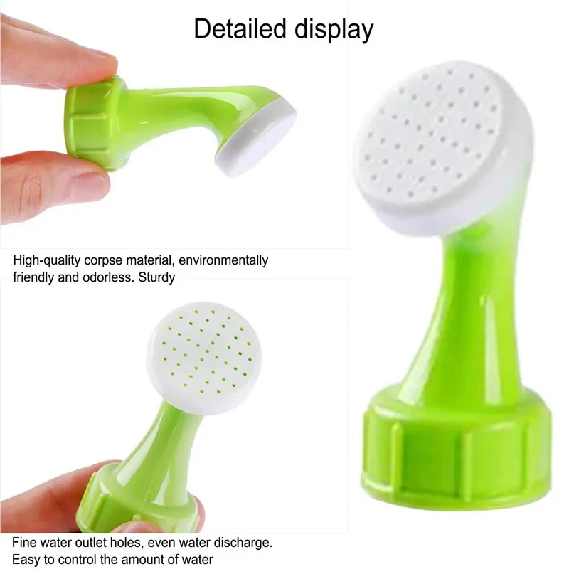 2-10Pack Garden Watering Sprinkler Head, Fine Mist Nozzle, Cap Attachment for Potted Plants, Flowers & Home Gardening TMZ