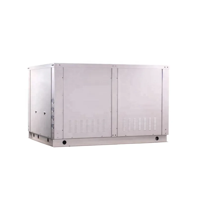Geothermal DC variable frequency heating water source for water heat pump, with variable frequency heat pump heater