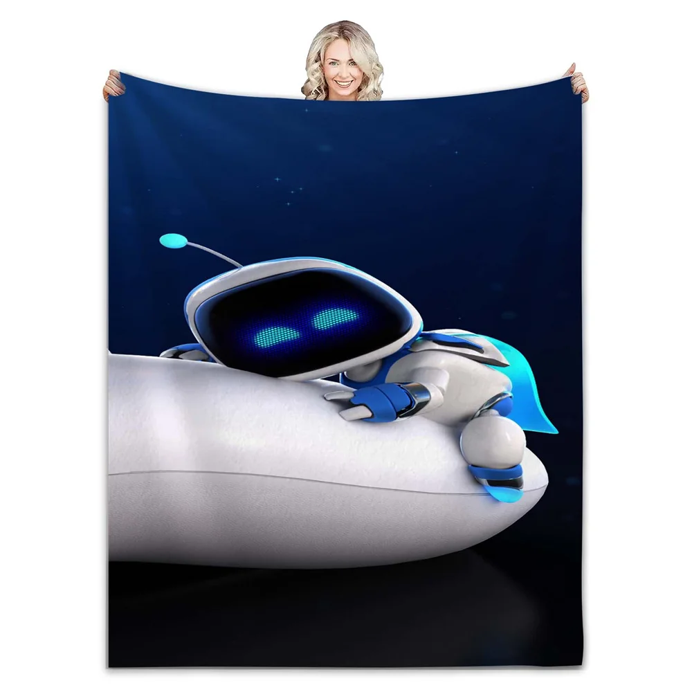 Astrobot Throw Blanket Personalized Gift Blankets Thermals For Travel Warm Blanket Winter Comforter