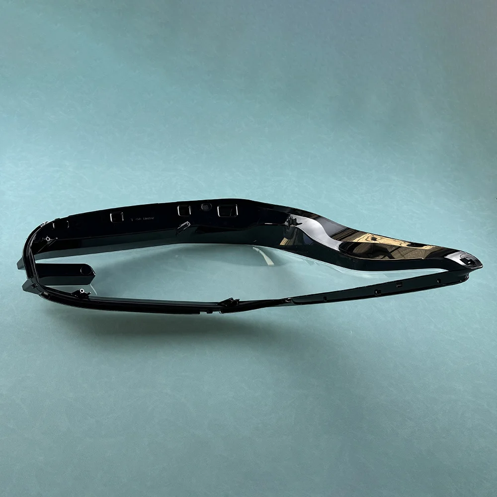 صالح ل Volkswagen VW ID.4 X 2021 2022 عدسة المصباح الأمامي غطاء كشافات شفافة قذيفة اكسسوارات السيارات شبكي غطاء خفيف #4